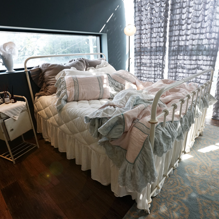 *엘비라 이불 커버_핑크