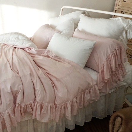 history duvet cover_pink