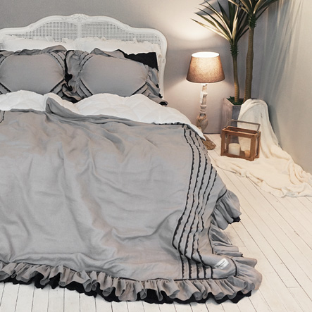 D'quilted duvet cover