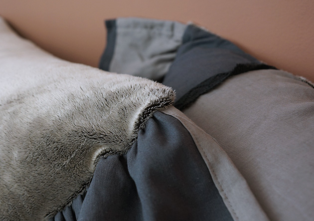 rachel pillow cover_gray