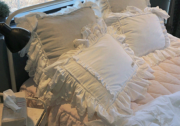 evening pillow cover_white