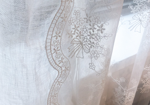 bally lace curtain